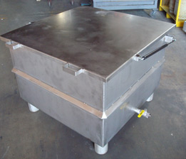 Stainless Steel Tank  Closed
